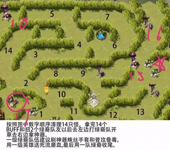 剑与远征丛林秘境地图攻略