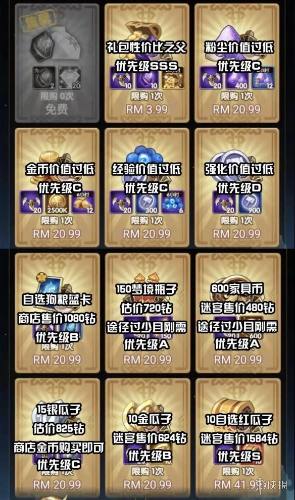 剑与远征荣耀之牙最多获得几个