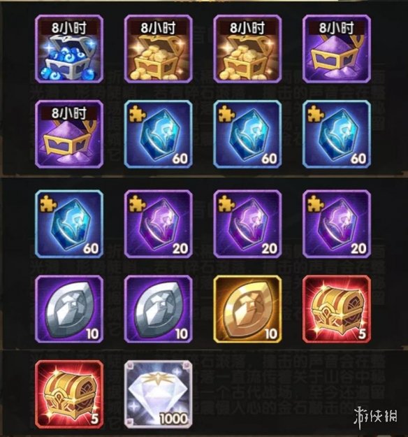 剑与远征回音峡谷奖励