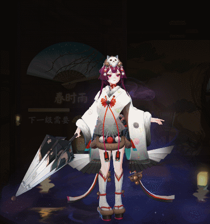 阴阳师神乐皮肤雅琼飞白