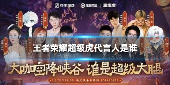 王者荣耀超级虎代言人是谁（王者荣耀的代言人是谁?）