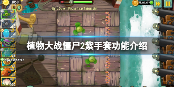 植物大战僵尸2紫手套有什么用（植物大战僵尸2 紫色手套）