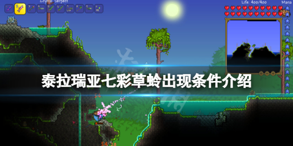 泰拉瑞亚七彩草蛉出现条件是什么（泰拉瑞亚七彩草蛉介绍）