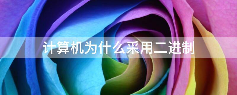 计算机为什么采用二进制 计算机为什么采用二进制进行计算
