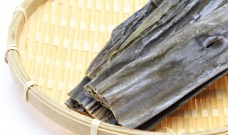 淡干海带清洗方法（干海带如何清洗）